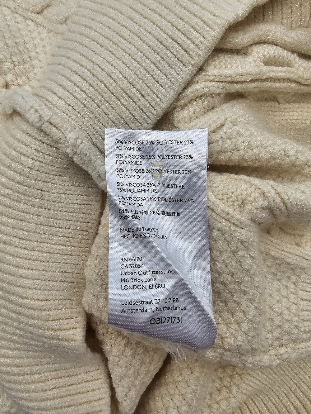 Free People Cable Knit Denson Sweater Vest - Picture 7 of 8